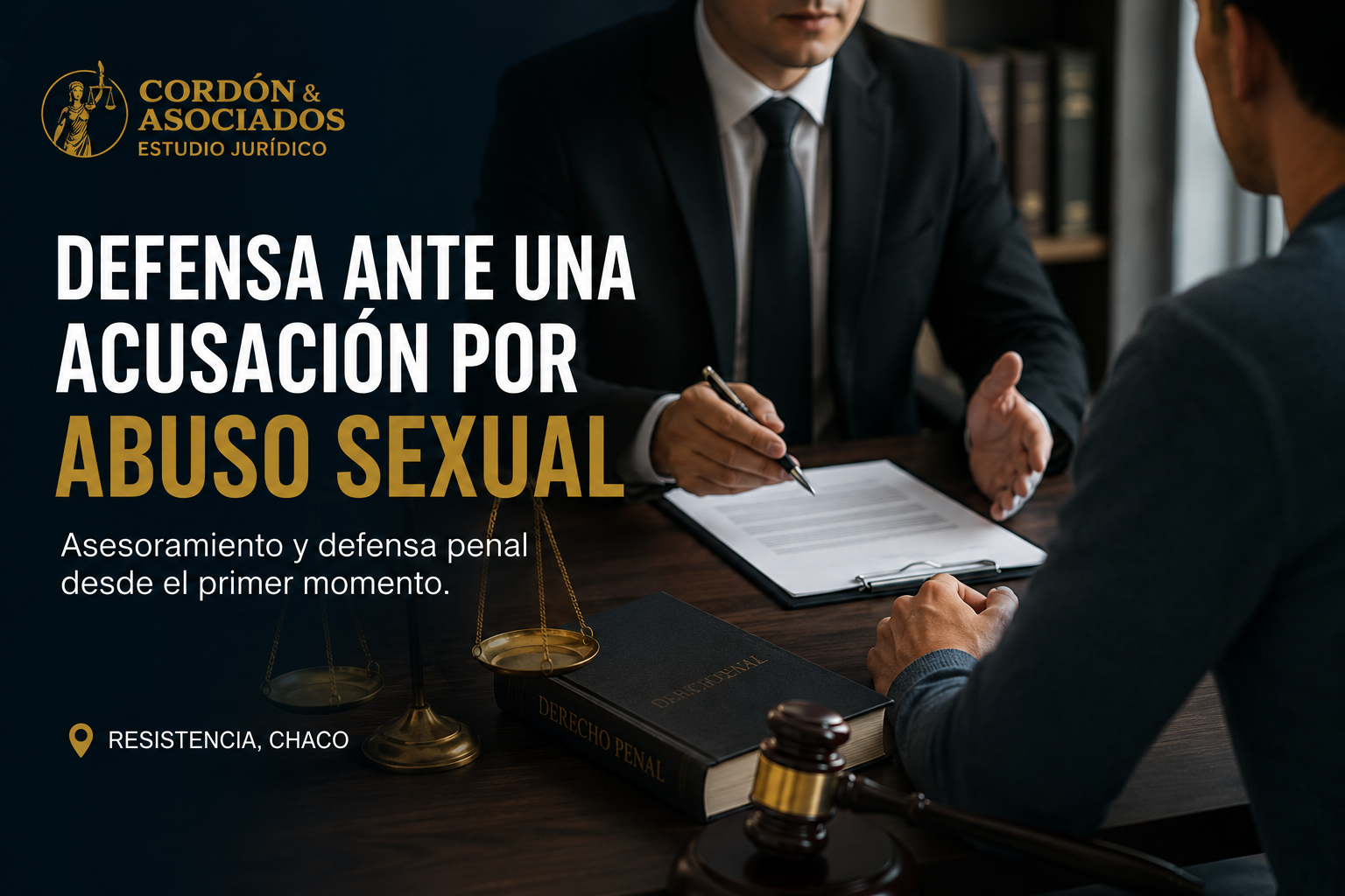 Defensa penal ante una acusación por abuso sexual en Resistencia, Chaco.
