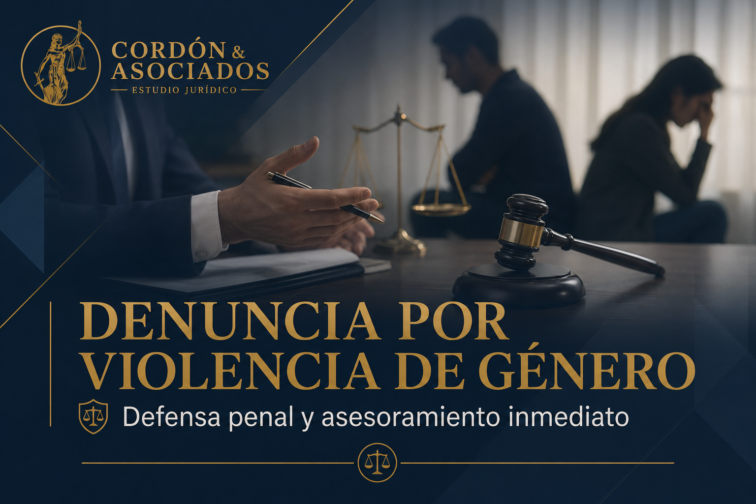 Defensa penal ante denuncia por violencia de género en Resistencia, Chaco.
